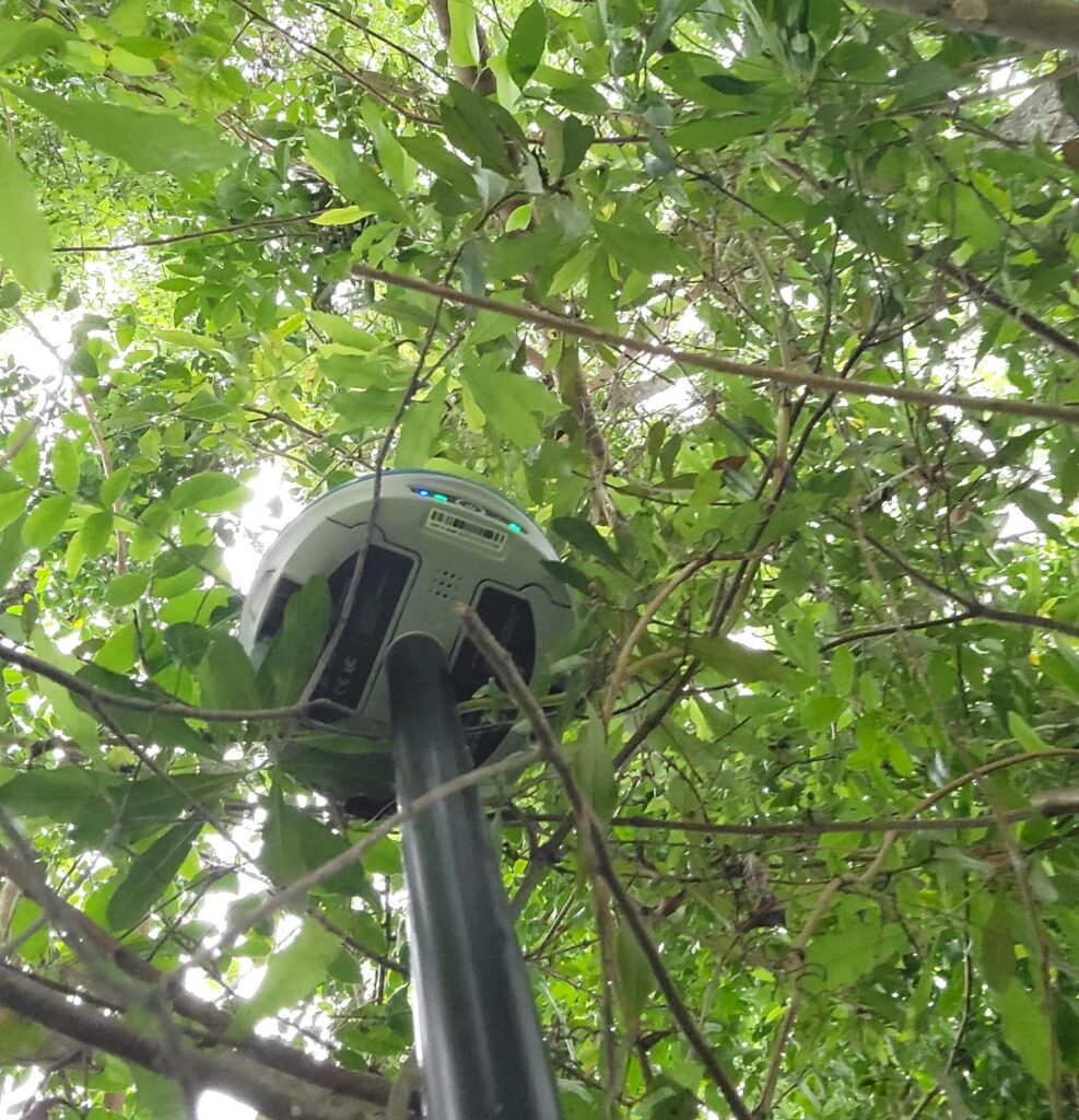 Stonex GNSS Receiver Under Canopy